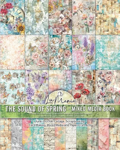 Ciao Bella Mixed Media Book, The Sound of Spring