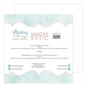 Mintay Basic's 12 x 12 Cardstock