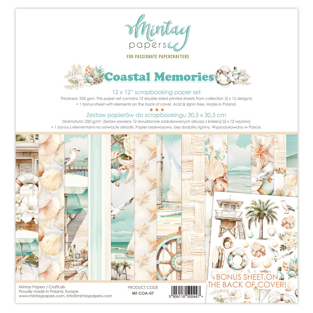 Mintay Paper Coastal Memories