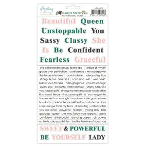Lady's Secret Paper Stickers - Works