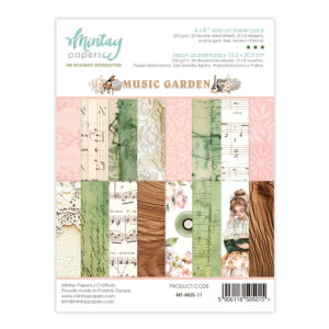 Mintay Music Garden 6x8 Paper Pad