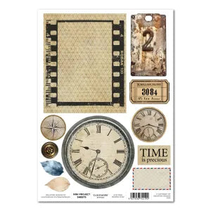 3 Quarter Design Electic Clockwork Mini Project Sheet