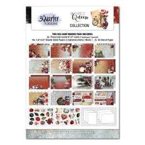3 Quarter Design Red Queen Card Making Collection
