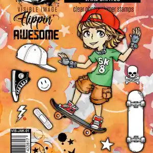 Visible Image, Jakes Skates Stamp