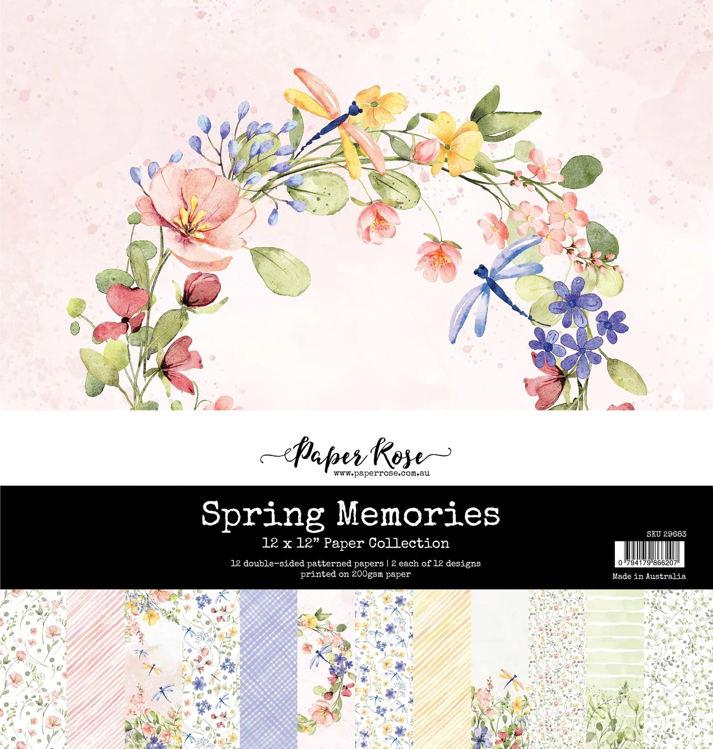 Paper Rose Collection Spring Memories 12x12