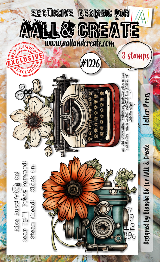 Aall & Create Stamps Letterpress