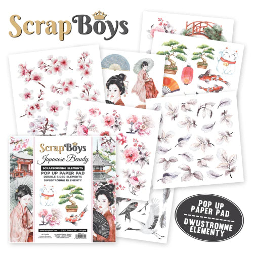 Scrapboys Japanese Beauty Scrapbook Elements