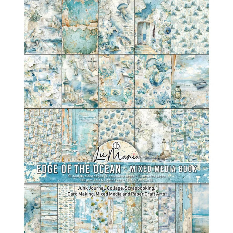Ciao Bella, Mixed Media Book, Edge of the Ocean