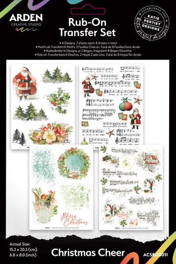 Arden Christmas Cheer, Rub-On Transfer Set