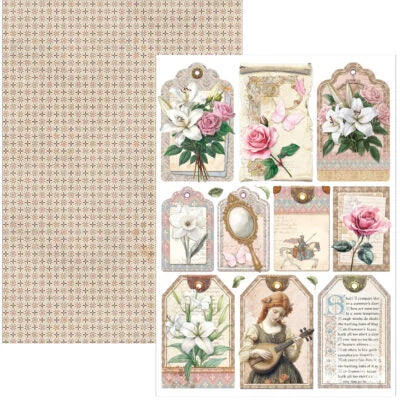 Ciao Bella Courtly Love Creative Pad A4