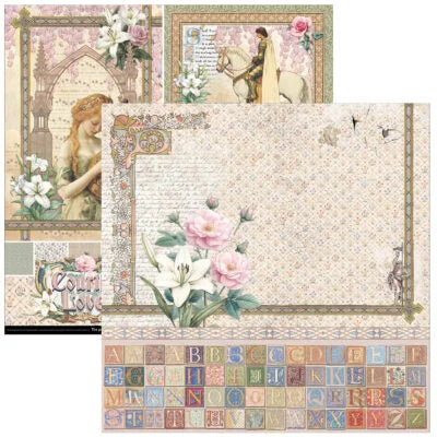 Ciao Bella, Courtly Love 12x12 Paper Collection