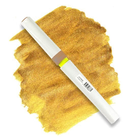 Winkles Glitter Brush Marker, Antique Gold