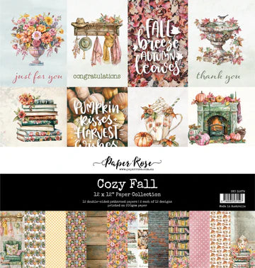 Paper Rose Collection Cozy Fall 12x12