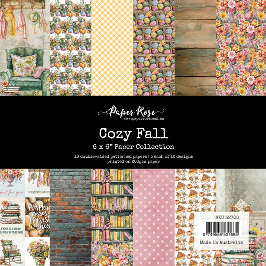 Paper Rose Cozy Fall 6x6
