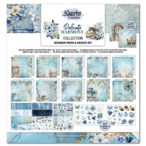 3 Quarter Design Delicate Harmony 12x12 Collection