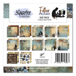 3 Quarter Design  8x8 Father Figure Collection