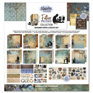 3 Quarter Design 12x12 Father Figure Collection