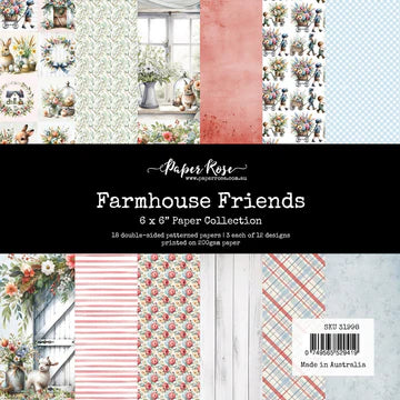 Paper Rose Farmhouse Friends Collection 6x6