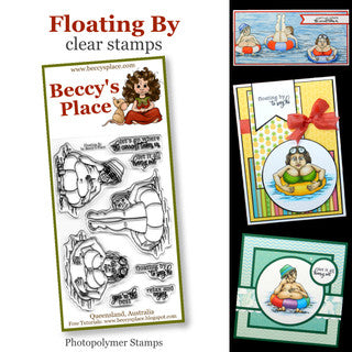 Beccy's Place Floating By Clear Stamp