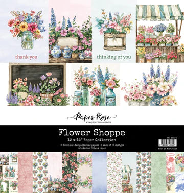 Paper Rose Flower Shoppe 12x12 Collection