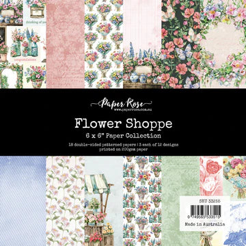 Paper Rose Flower Shoppe 6x6 Collection