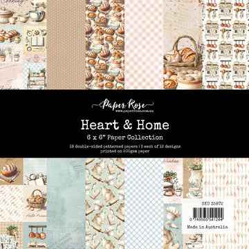 Paper Rose, Heart & Home Basics, 6x6
