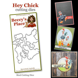 Beccy's Place Hey Chick Cutting Die