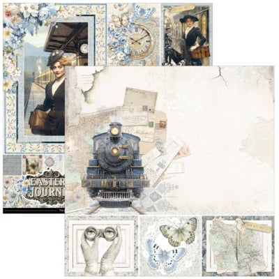 Ciao Bella 12x12 Paper Pad, 12 Pge, Eastern Journey
