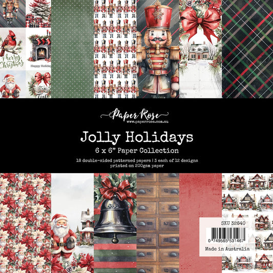 Paper Rose Jolly Holidays 6x6