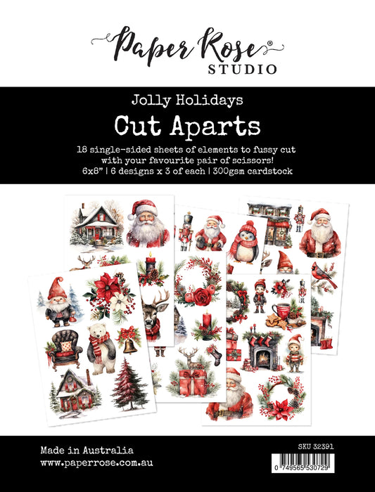 Paper Rose Cut Aparts Jolly Holidays
