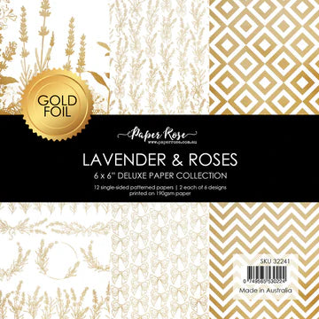 Paper Rose Lavender & Rose Deluxe Collection 6x6