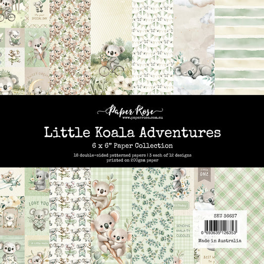 Paper Rose, Little Koala Adventures 6x6 Paper Collection