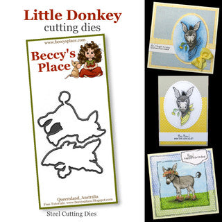 Beccy's Place Little Donkey Cutting Die