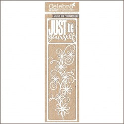 Celeb8 Chipboard Just be Yourself
