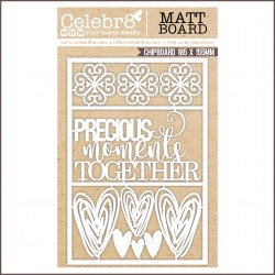 Celebr8 Chipboard Precious Moment