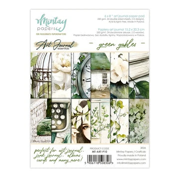 Mintay Art Journal Essentials Green Gables Paper Pad