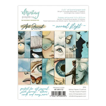 Mintay Art Journal Essentials - Surreal Flight - Paper Pad