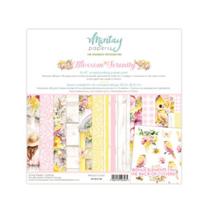 Mintay Blossom Serenity 8x8 Paper Collection