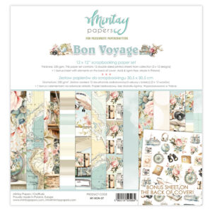 Mintay Bon Voyage 12x12 Paper Collection