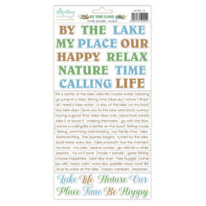 Mintay By The Lake Stickers-Words