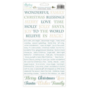 Mintay Christmas Blessings - Stickers