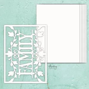 Mintay Chipboard Album Base, Family