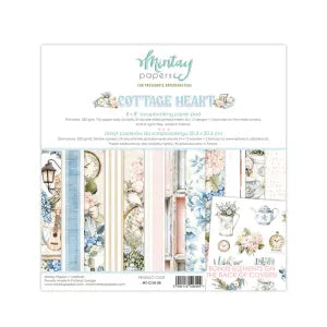 Mintay Cottage Heart 8x8 Scrapbooking Paper Pads