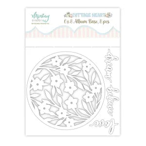 Mintay Cottage Heart 6x8 Abum Base