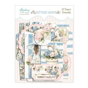 Mintay Cottage Heart 27 Paper Elements