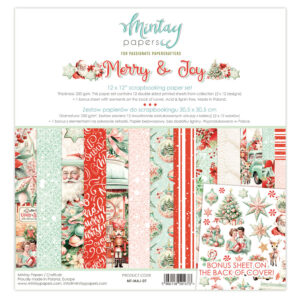 Mintay Paper Collection Merry & Joy