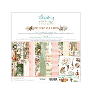 Mintay Music Garden 8x8 Paper Collection