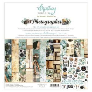 Mintay Photographer 12x12 Paper Collection