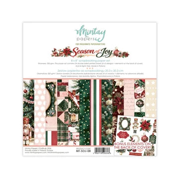 Mintay Season of Joy 8x8 Paper Collection