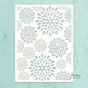 Mintay Stencil Aster Flower